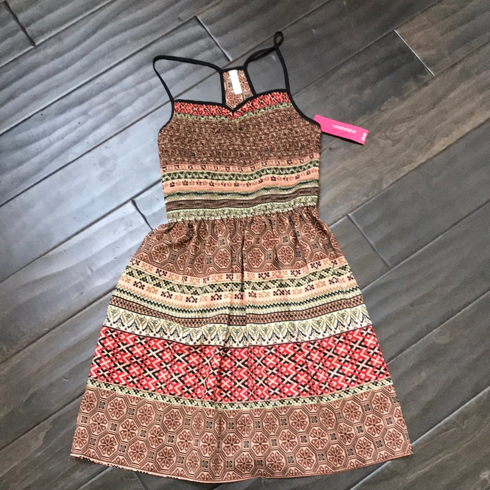 Xhilaration printed flowey dress